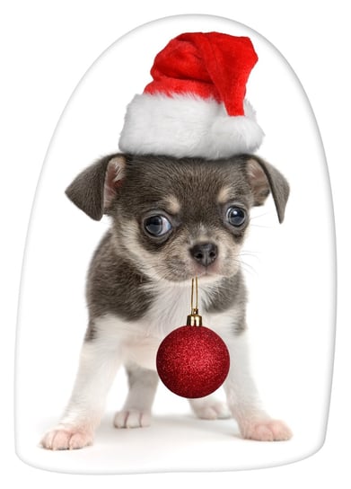 Poduszka Kształtka Bożonarodzeniowa, Pies, Święta, Podi-119 Carbotex