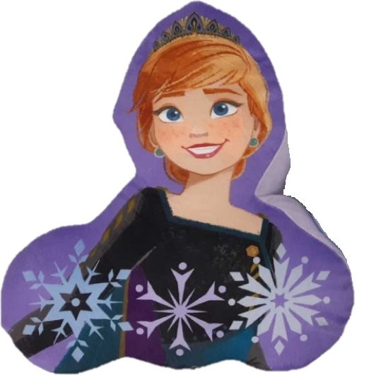 Poduszka kształtka Frozen II  Anna smiley