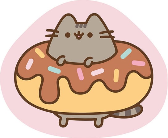 Poduszka kształtka kształtowa Pusheen i ciastko Carbotex