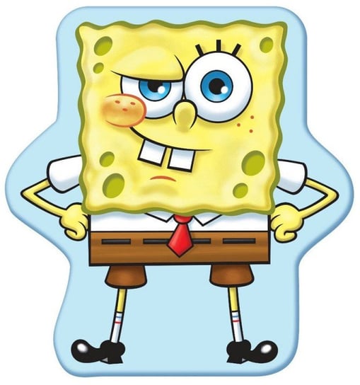 Poduszka kształtka SpongeBob Kanciastoportny Carbotex