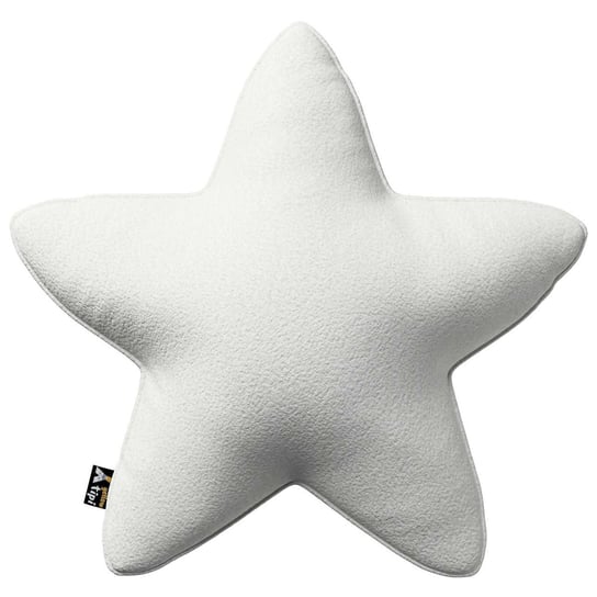 Poduszka Lucky Star, biały, 52x15x52cm, Boucle Yellow Tipi