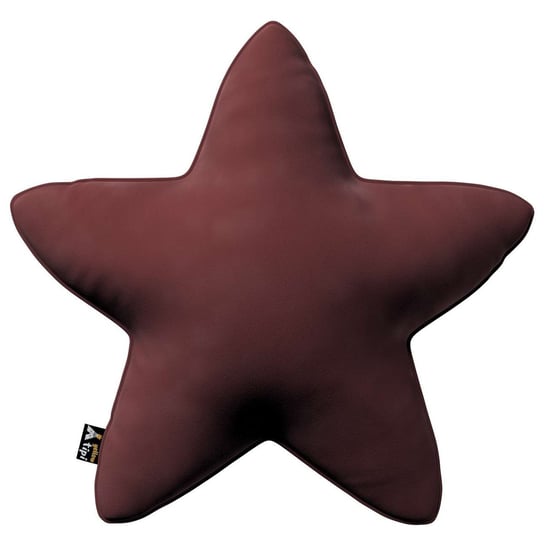 Poduszka Lucky Star, bordowy, 52x15x52cm, Posh Velvet Yellow Tipi