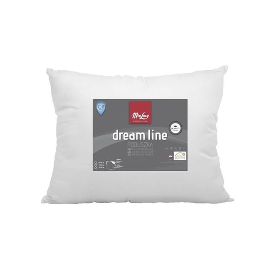 Poduszka Miss Lucy Dream Line biała silikon 50 x 60 cm Miss Lucy