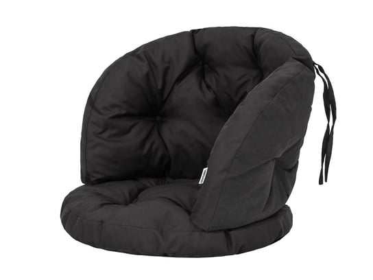 Poduszka na fotel ogrodowy rattanowy, Amanda Standard, Czarny Oxford HobbyGarden