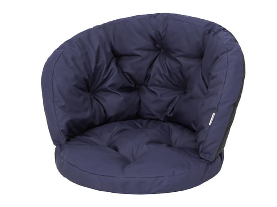 Poduszka na fotel ogrodowy rattanowy, Amanda Standard, Granatowy Oxford HobbyGarden