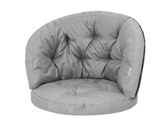 Poduszka na fotel ogrodowy rattanowy, Amanda Standard, Popielaty Oxford HobbyGarden