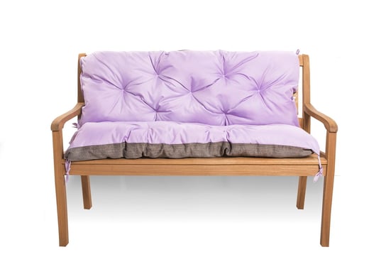 Poduszka na huśtawkę, 150 x 50 x 50 cm, Poduszka na ławkę ogrodową, Jasnofioletowa Setgarden