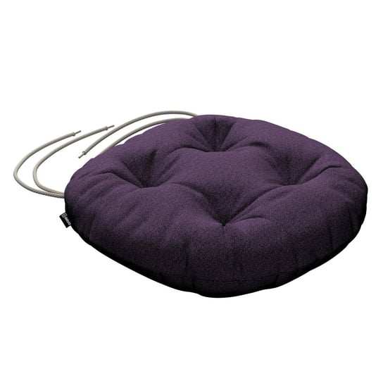 Poduszka na krzesło Adam, fioletowy, fi 37 x 8 cm, Etna Inna marka