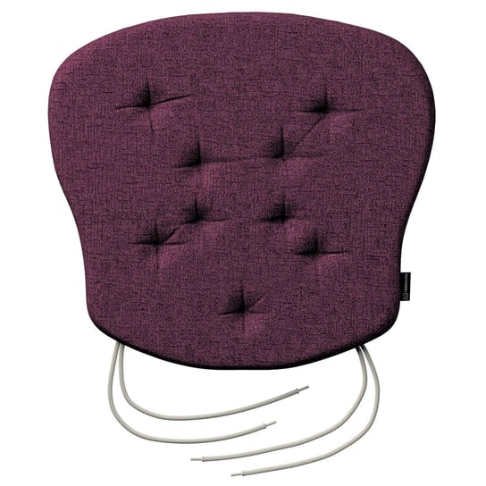 Poduszka na krzesło Filip, fioletowy, 41 x 38 x 3,5 cm, Living Inna marka