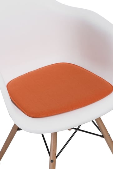 Poduszka na krzesło INTESI Arm Chair, pomarańczowa, 39x40 cm Intesi
