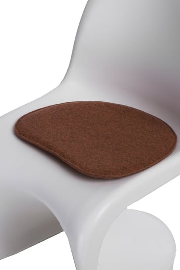 Poduszka na krzesło INTESI Balance, brązowa, 35x40 cm Intesi