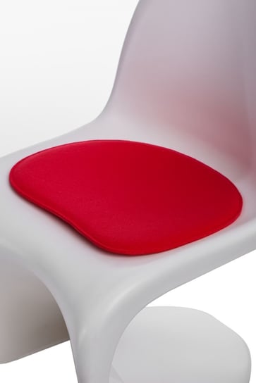 Poduszka na krzesło INTESI Balance, czerwona, 35x40 cm Intesi