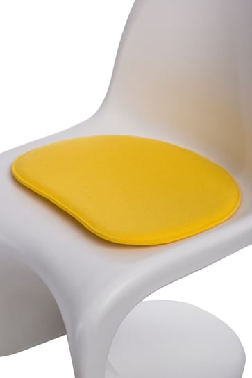 Poduszka na krzesło INTESI Balance, żółta, 35x40 cm Intesi