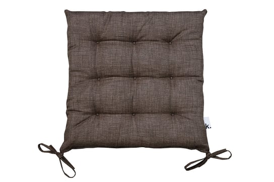 Poduszka na krzesło KONSIMO Napes, brązowa, 36x36x4 cm Konsimo