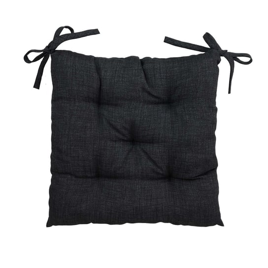 Poduszka na krzeslo   "Milan Black" 40*40 cm textile4home