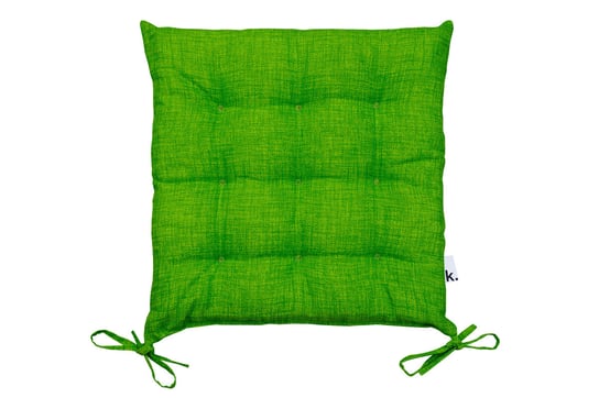 Poduszka na krzesło NAPES zielony / 36x36x4 cm Konsimo