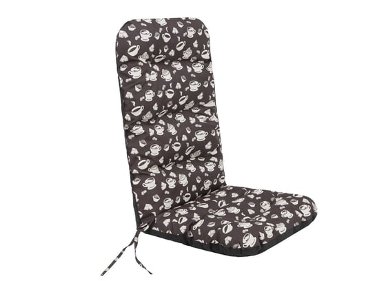 Poduszka na krzesło ogrodowe, Basia, Czekolada, 48x48x75 cm HobbyGarden