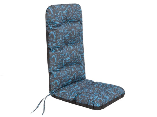 Poduszka na krzesło ogrodowe, Basia, Niebieska kawa, 48x48x75 cm HobbyGarden