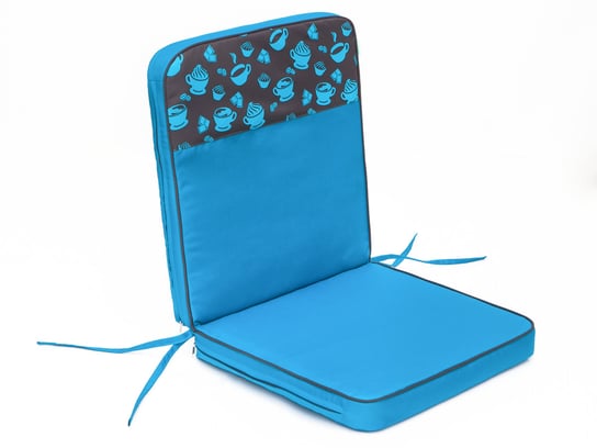 Poduszka na krzesło ogrodowe, Coffee Low, Niebieska czekolada góra, 47x97 cm HobbyGarden
