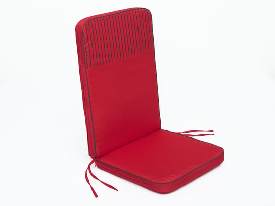 Poduszka na krzesło ogrodowe, Rio, Czerwona, 47x113 cm HobbyGarden