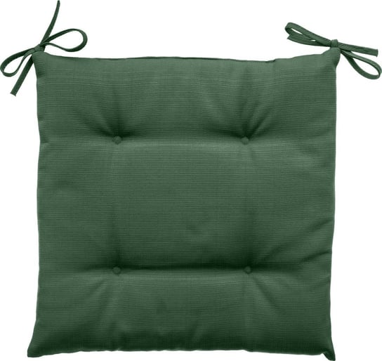 Poduszka na krzesło pikowana KORAI, 40 x 40 cm, zielona Hesperide