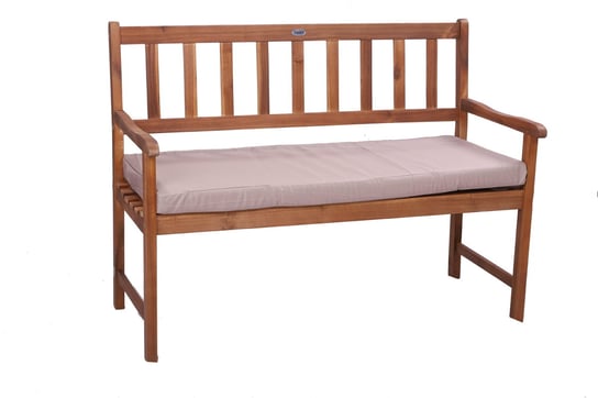 Poduszka na ławkę, 100x50x7cm, beżowa poduszka ogrodowa, siedzisko na ławkę, poduszka płaska, poduszka zewnętrzna, poduszka na ławkę ogrodową, poduszka na meble ogrodowe/ Setgarden Inna marka