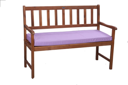 Poduszka na ławkę, 100x50x7cm, lila poduszka ogrodowa, siedzisko na ławkę, poduszka płaska, poduszka zewnętrzna, poduszka na ławkę ogrodową, poduszka na meble ogrodowe/ Setgarden Inna marka