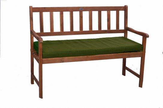 Poduszka na ławkę, 100x50x7cm, zielona poduszka ogrodowa, siedzisko na ławkę, poduszka płaska, poduszka zewnętrzna, poduszka na ławkę ogrodową, poduszka na meble ogrodowe/ Setgarden Inna marka
