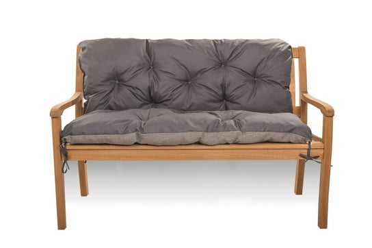 Poduszka na ławkę ogrodową 180 x 50 x 40 cm, Poduszka na ławkę, poduszka na huśtawkę Antracyt Setgarden