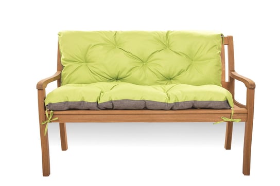 Poduszka na ławkę ogrodową 180 x 60 x 40 cm, Poduszka na ławkę, poduszka na huśtawkę Limonka Setgarden