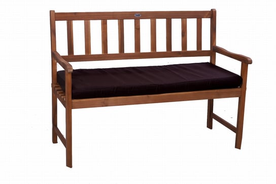 Poduszka na ławkę ogrodową, brązowa, 120x50x7cm, siedzisko na ławkę, poduszka zewnętrzna, poduszka ogrodowa, poduszka płaska, poduszka na meble ogrodowe, poduszka na ławkę/ Setgarden Inna marka