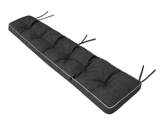 Poduszka na ławkę ogrodową, Etna, Czarny Ekolen, 150x40 cm HobbyGarden