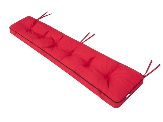 Poduszka na ławkę ogrodową, Etna, Czerwony Oxford, 180x40 cm HobbyGarden