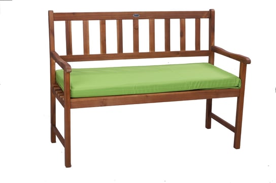 Poduszka na ławkę ogrodową, limonka, 120x50x7cm, siedzisko na ławkę, poduszka zewnętrzna, poduszka ogrodowa, poduszka płaska, poduszka na meble ogrodowe, poduszka na ławkę/ Setgarden Inna marka