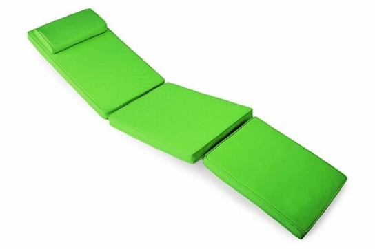 Poduszka na leżak 188 cm - jasnozielona Divero