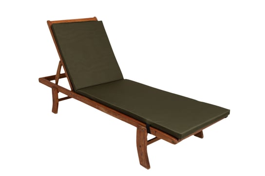 Poduszka na leżak, zielona, 190x60x4cm, poduszka na leżak ogrodowy, poduszka płaska, poduszka ogrodowa, poduszka na fotel/ Setgarden Inna marka