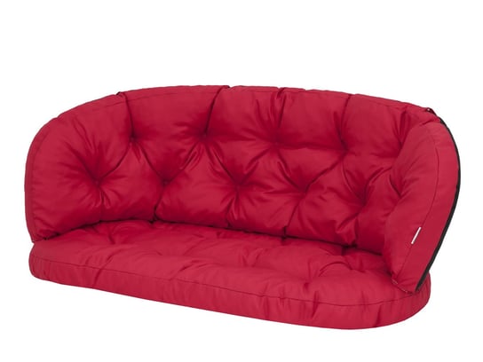 Poduszka na sofę ogrodową rattanową, Amanda Standard, Czerwony Oxford HobbyGarden