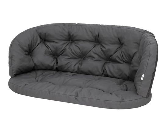 Poduszka na sofę ogrodową rattanową, Amanda Standard, Grafitowy Oxford HobbyGarden