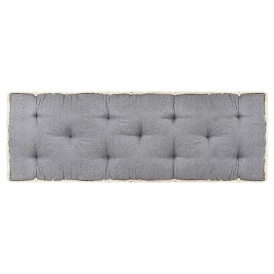 Poduszka na sofę z palet, antracytowa, 120x40x7 cm vidaXL