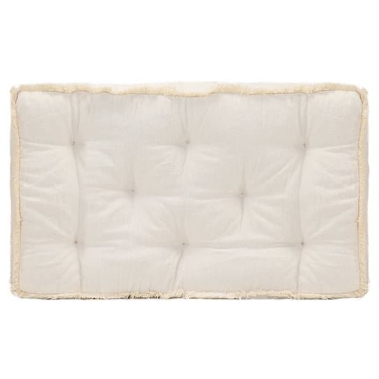 Poduszka na sofę z palet, beżowa, 73x40x7 cm vidaXL