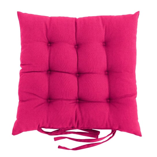 Poduszka Ogrodowa Na Krzesło Fotel Pikowana 48X48 Różowa Domidekor