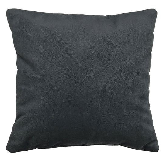 Poduszka ozdobna 40x40 cm w kolorze grafitowym, ciemnoszarym – poduszka dekoracyjna z miękkim wypełnieniem POSTERGALERIA