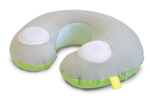 Poduszka pod szyję z głośnikiem, szaro-zielona SEMK Products Limite
