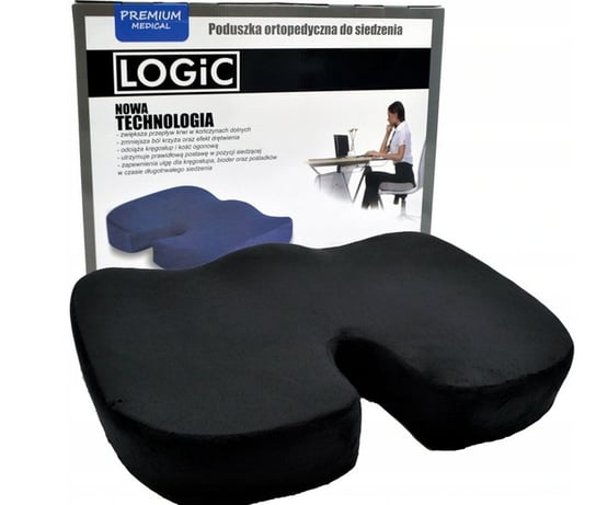 Poduszka/Podkładka ortopedyczna na krzesło, LOGIC Aspeco