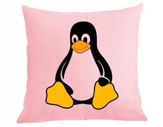 Poduszka + poszewka Linux pingwin programista Inna marka