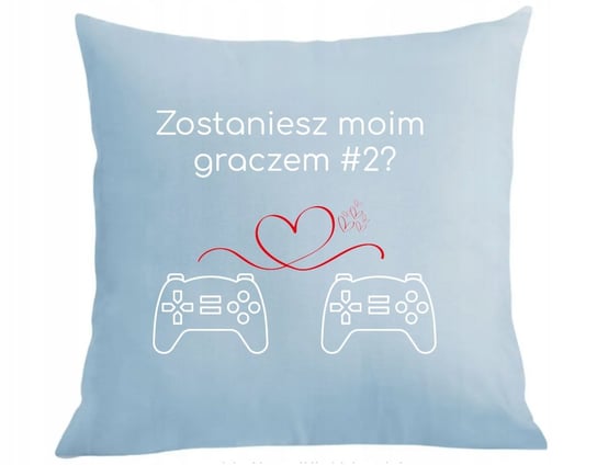 Poduszka + poszewka na Walentynki Zostaniesz moim graczem #2 XBOX? Inna marka