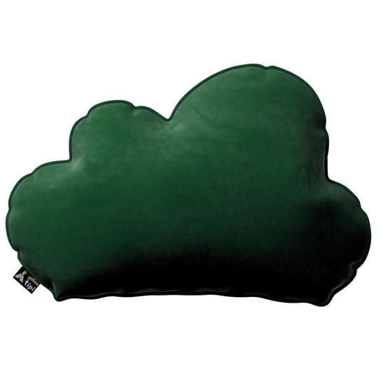 Poduszka Soft Cloud, butelkowa zieleń, 55x15x35cm, Posh Velvet Yellow Tipi