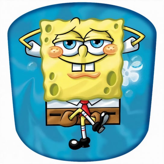 poduszka Spongebob 40 x 38 x 15 cm poliester niebieski/żółty TWM