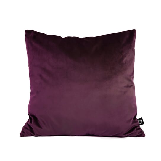 Poduszka VELVET VE2202 | ciemny fiolet poduszka 50 x 50 cm (z wypełnieniem) Decordruk
