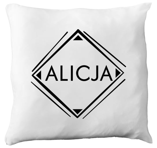 Poduszka z imieniem Alicja, prezent dla Alicji, 4 hiperprezenty.pl